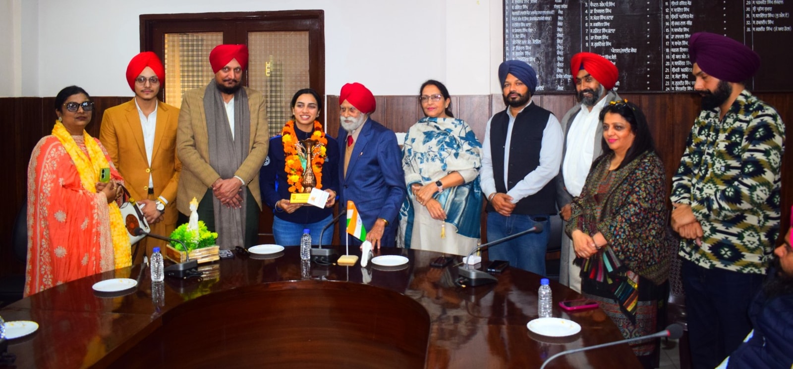 A player from Bela College won three medals in the World University Shooting Championship